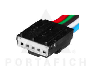 PORTAFICH CONECTOR 5 VIAS LIMPIA PARABRISAS LINEA FORD