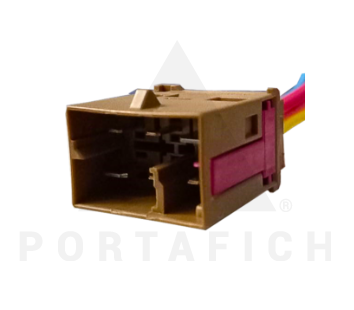 PORTAFICH CONECTOR 6 VIAS VENTILADOR VW PASSAT/AUDI A4 CONTRACONECTOR 153