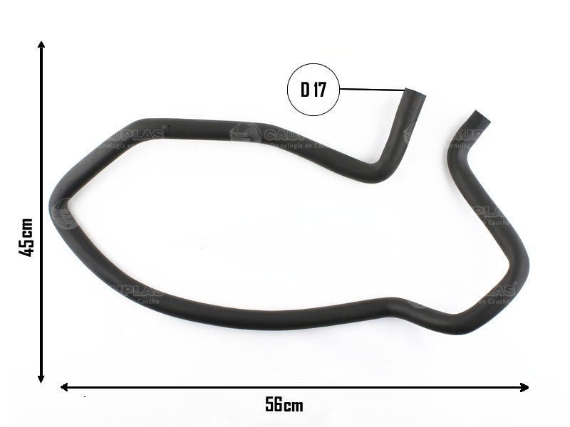 CAUPLAS MANGUERA CALEFACTOR SAL FORD FOCUS I =YACO 3506