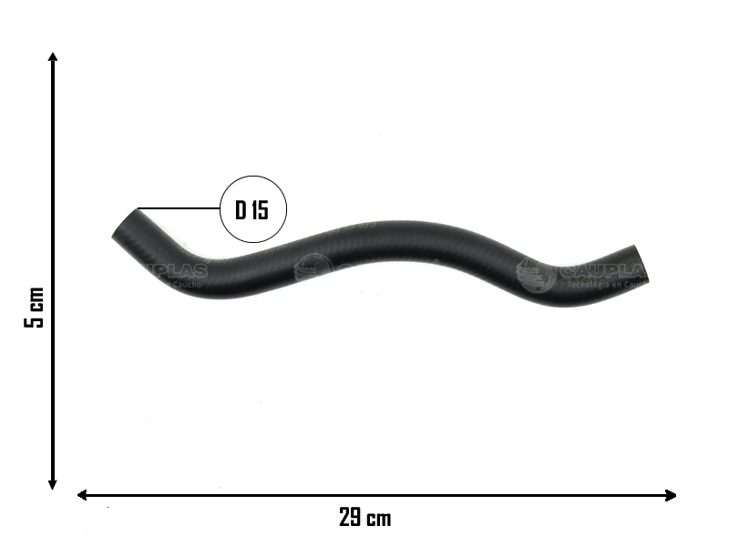 CAUPLAS MANGUERA LUBRICACION FORD RANGER I  =YACO 3481