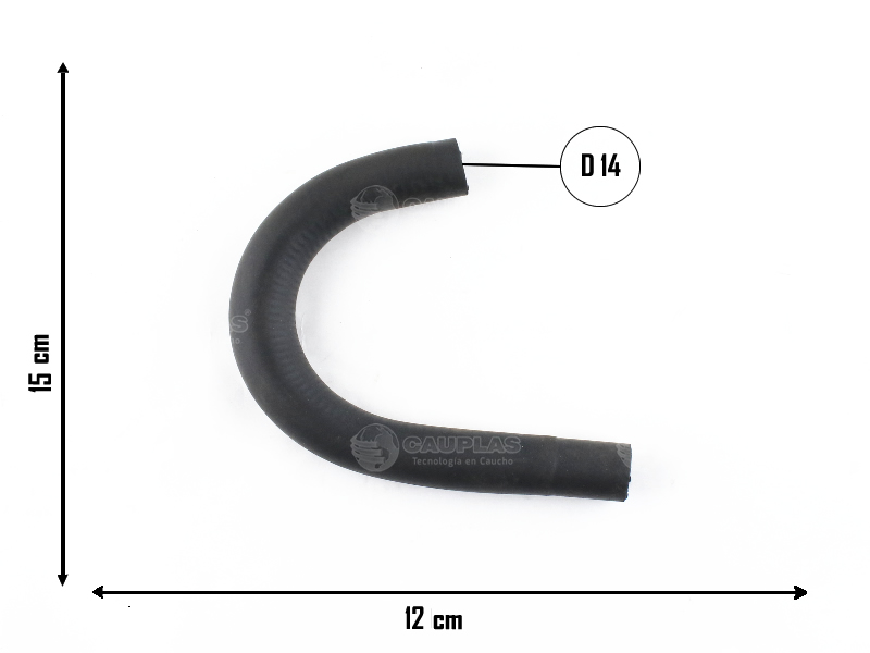 CAUPLAS MANGUERA CALEFACCCION FORD FALCON