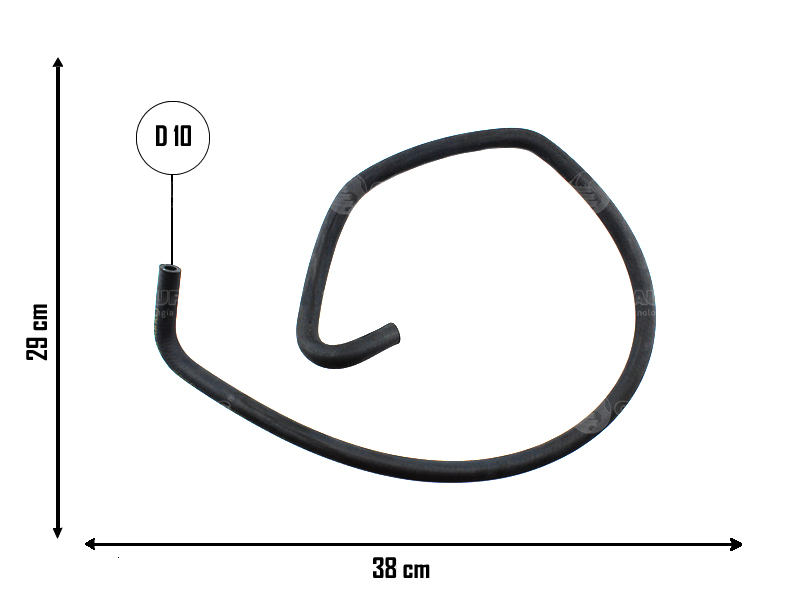 CAUPLAS MANGUERA REFRIGERACION FORD FOCUS I =YACO 3063