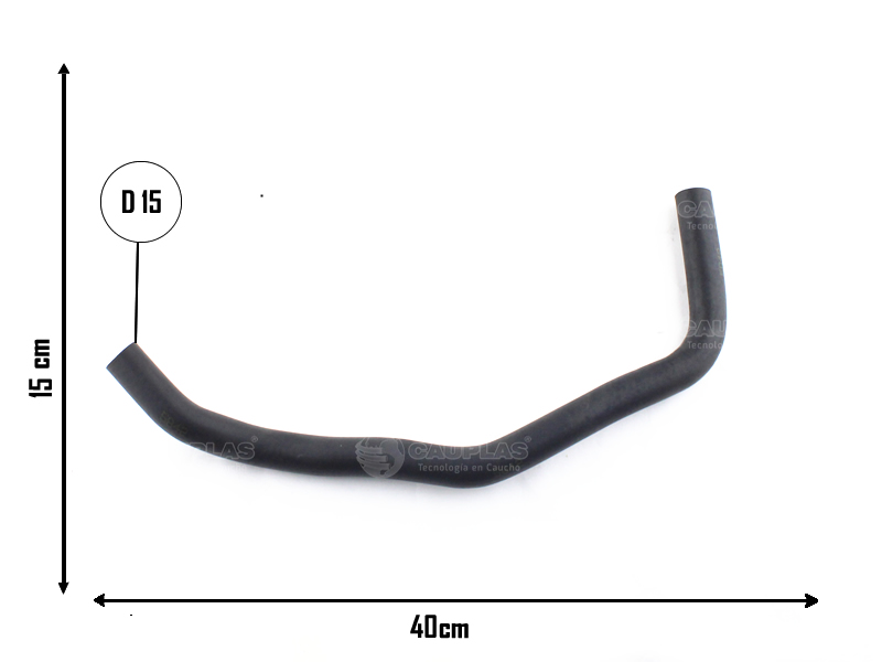 CAUPLAS MANGUERA CALEFACCION FORD FOCUS I=YACO 3797