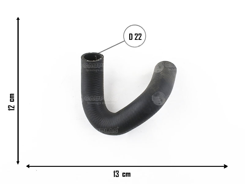 CAUPLAS MANGUERA CALEFACTOR SALIDA RENAULT CLIO I