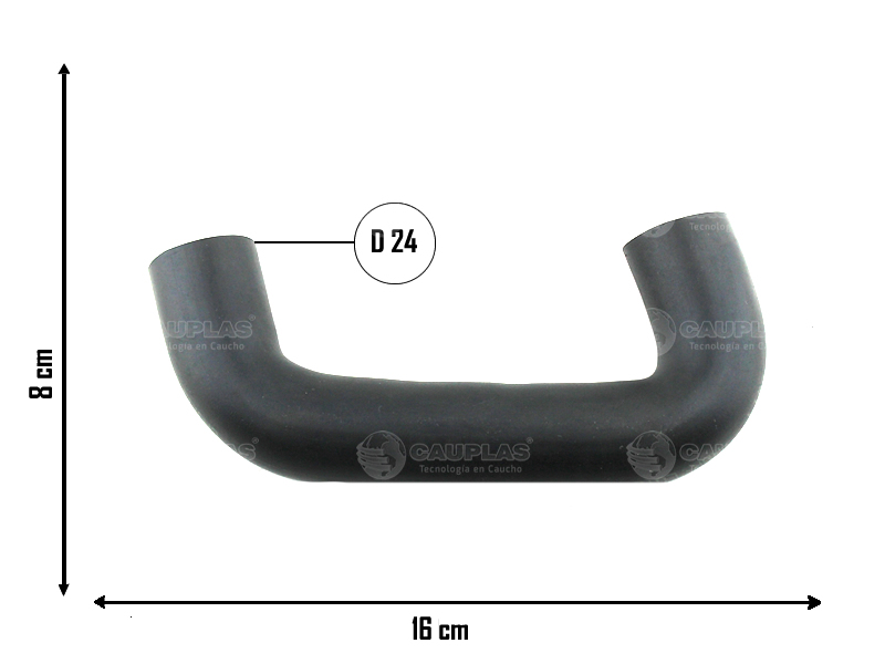 CAUPLAS MANGUERA TUBO VENTILACION P206 306 EXPERT PARTNER I BERLINGO C15 XSARA I  =YACO 3325