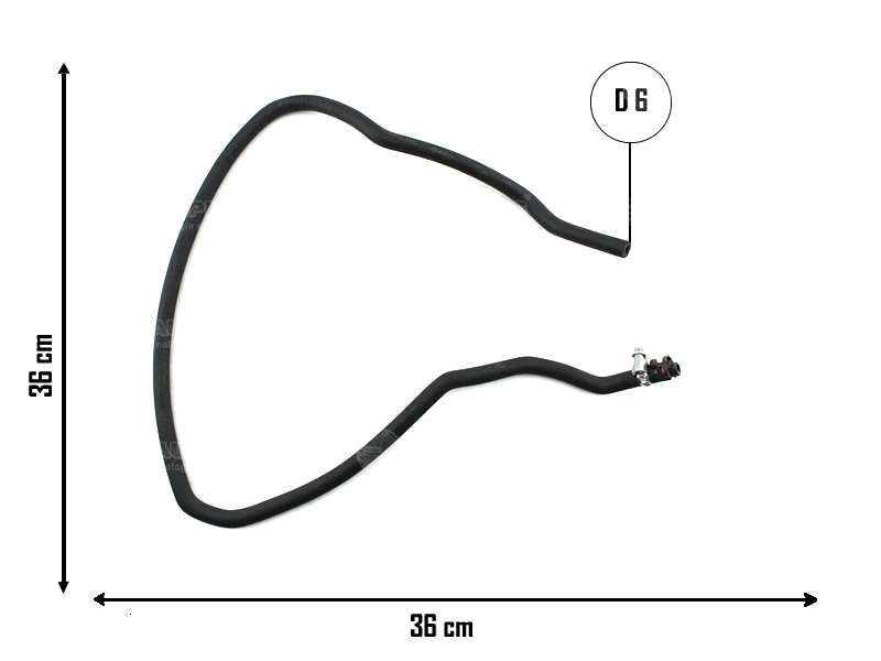CAUPLAS MANGUERA REFRIGERACION PEUGEOT 307 CITROEN C4 