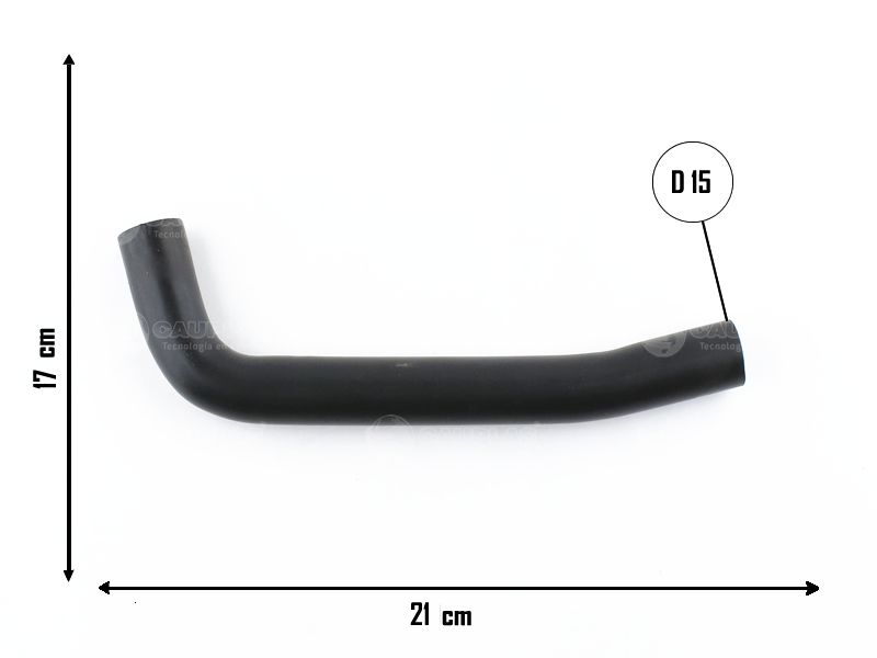 CAUPLAS MANGUERA DESCARGA DE GASES BLAZER S10 F100 F4000 RANGER I  =YACO 3185