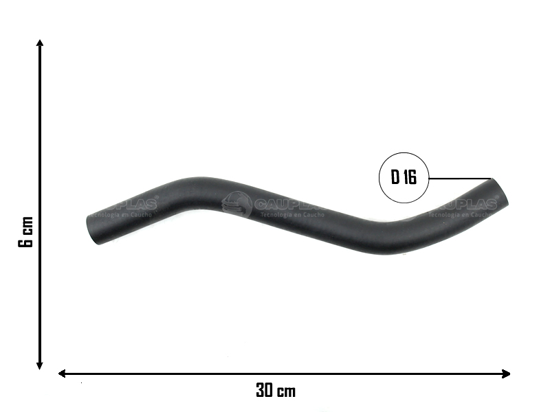 CAUPLAS MANGUERA CALEFACTOR HONDA CR-V  =YACO 4178