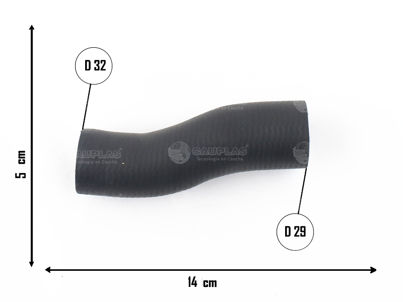 CAUPLAS MANGUERA REFRIGERACION CITROEN C5 EVASION JUMPY PICASSO XSARA I P206 207 307 406 806 EXPERT  =YACO 2506