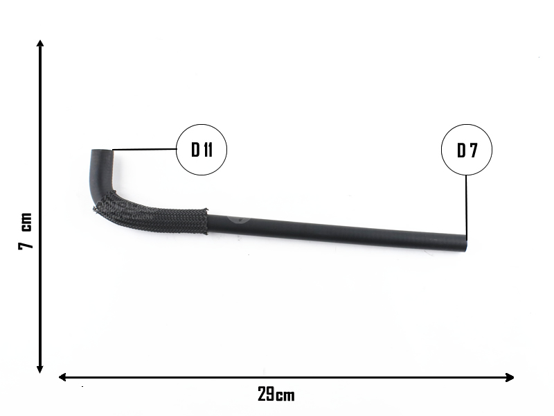 CAUPLAS MANGUERA CIRCULACION DE AIRE VENTURI CHEVROLET BLAZER S10