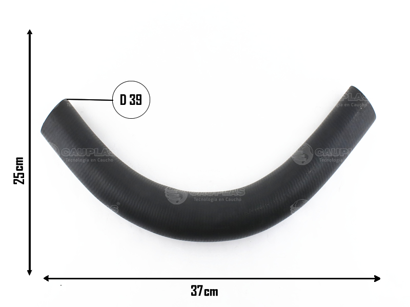 CAUPLAS MANGUERA RADIADOR SUPERIOR CHEVROLET C10 D20  =YACO 2341/2366