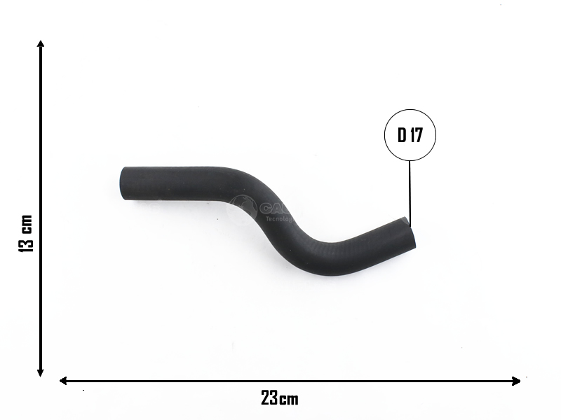CAUPLAS MANGUERA VASO DE EXPANSION INFERIOR CHEVROLET CAPTIVA 