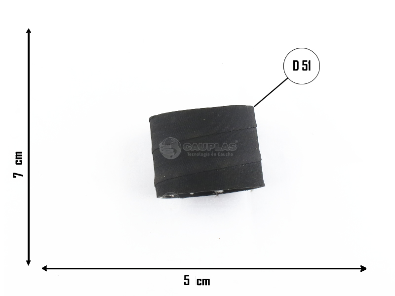 CAUPLAS MANGUERA REFRIGERACION S10 BLAZER =YACO 4638