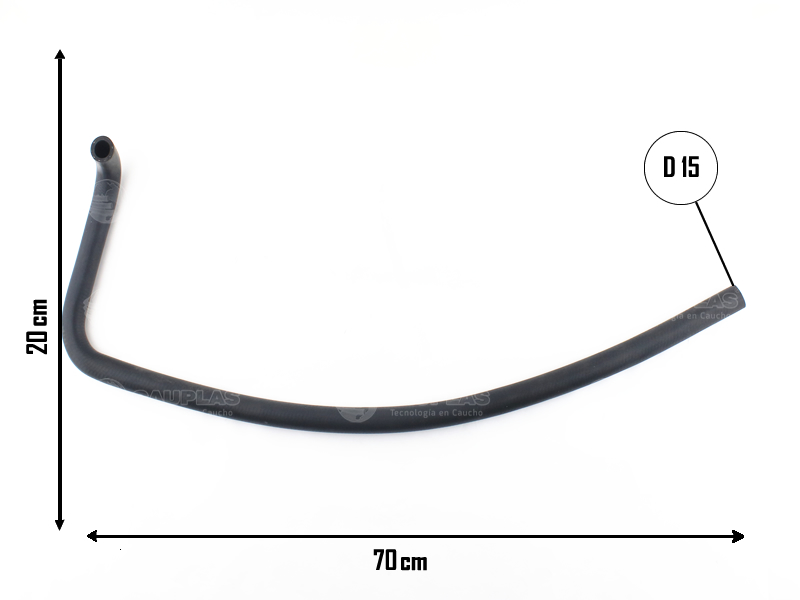 CAUPLAS MANGUERA CALEFACCION CHEVROLET HUMMER 12
