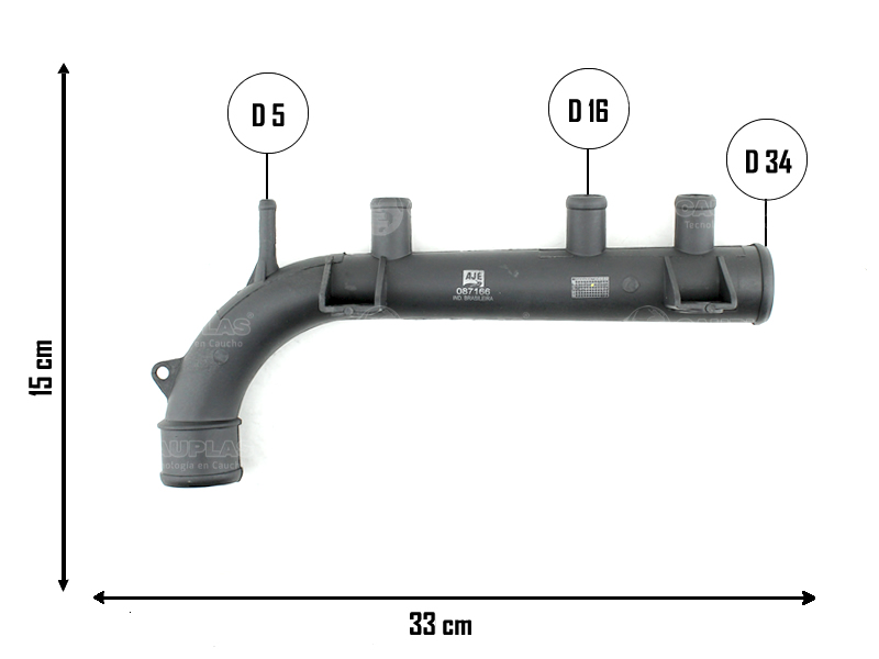 CAUPLAS MANGUERA REFRIGERACION CHEVROLET ASTRA II