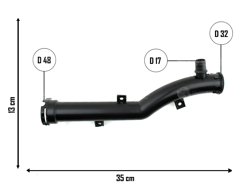 CAUPLAS TUBO REFRIGERACION PEUGEOT 207/208 