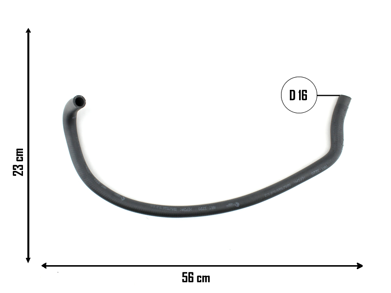 CAUPLAS MANGUERA CALEFACTOR TOYOTA HILUX I