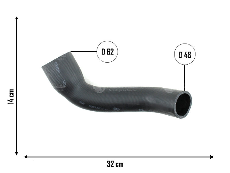 CAUPLAS MANGUERA CIRCULACION DE AIRE FORD TRANSIT
