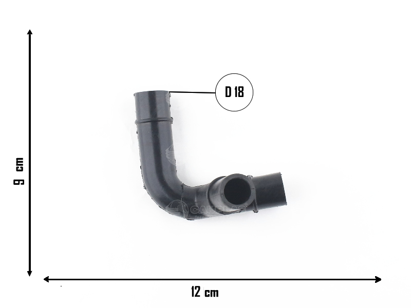 CAUPLAS MANGUERA DESCARGA DE GASES VW GOLF III