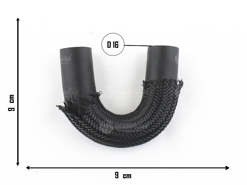 CAUPLAS MANGUERA PASO DE AGUA TOYOTA HILUX V