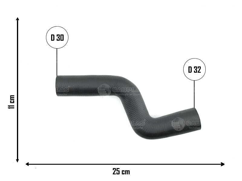 CAUPLAS MANGUERA REFRIGERACION FIAT PALIO
