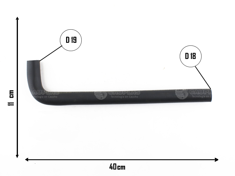 CAUPLAS MANGUERA CONEXION A VALVULA FORD RANGER II