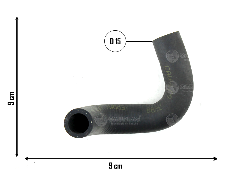 CAUPLAS MANGUERA REFRIGERACION TOYOTA HILUX III 
