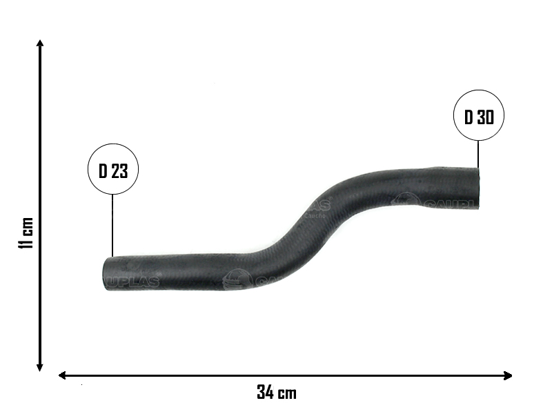 CAUPLAS MANGUERA VASO DE EXPANSION VW CONSTELLATION