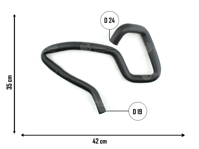 CAUPLAS MANGUERA RESPIRO DE MOTOR FORD RANGER II 