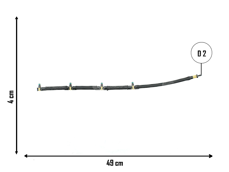 CAUPLAS MANGUERA COMBUSTIBLE VW AMAROK