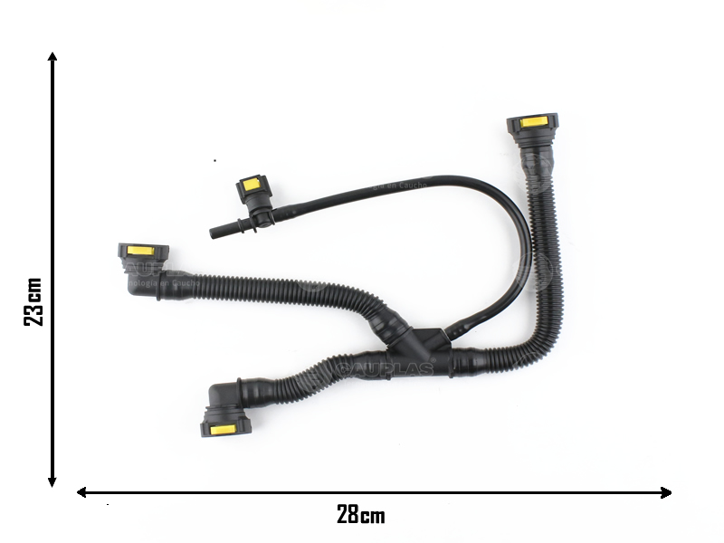 CAUPLAS MANGUERA CIRCULACION DE AIRE PEUGEOT 206/207