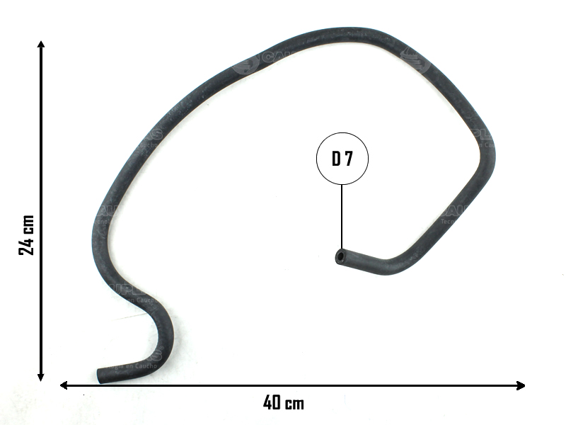 CAUPLAS MANGUERA VASO DE EXPANSION A TERMOST FORD ECOSPORT (YACO 4319)
