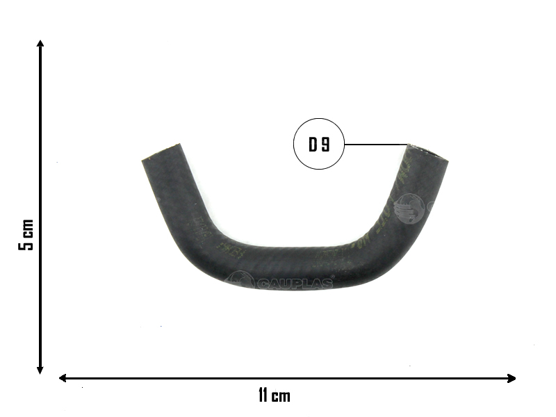 CAUPLAS MANGUERA VASO DE EXPANSION FORD FIESTA III =YACO 4161