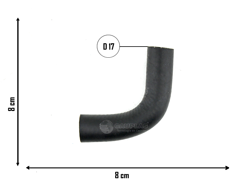CAUPLAS MANGUERA CALEFACTOR ENTRADA FORD TAUNUS =YACO 428