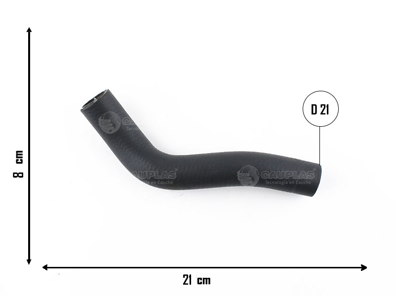 CAUPLAS MANGUERA CALEFACTOR SALIDA RENAULT MEGANE I SCENIC I  =YACO 2010