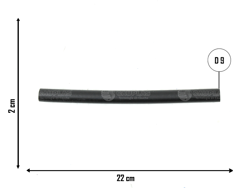 CAUPLAS MANGUERA COMBUSTIBLE F100