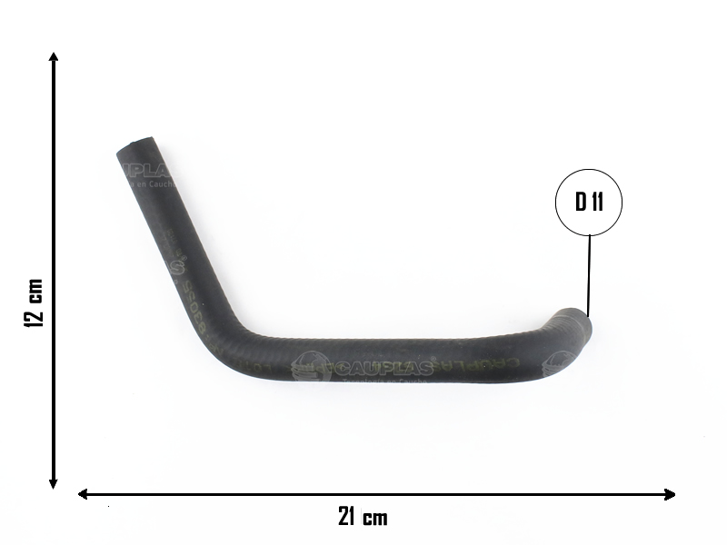 CAUPLAS MANGUERA CONECTOR 3 VIAS A FILTRO DE AIRE Y TAPA DE CILINDROS RENAULT 12  =YACO 723
