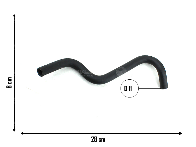 CAUPLAS MANGUERA DEPOSITO DE DIRECC HIDR  RENAULT MEGANE I SCENIC I  =YACO 1829