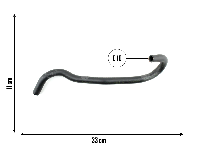 CAUPLAS MANGUERA DIRECC HIDR RETORNO RENAULT SCENIC I MEGANE I