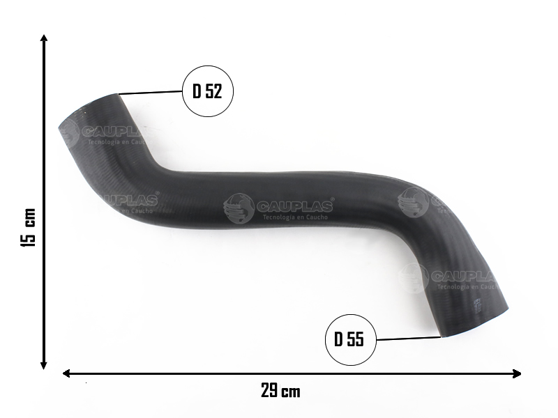 CAUPLAS MANGUERA CIRCULACION DE AIRE RENAULT MEGANE I SCENIC I  =YACO 3251