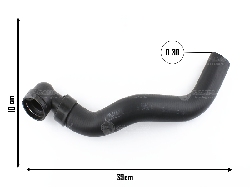 CAUPLAS MANGUERA RADIADOR INFERIOR FIAT STILO I