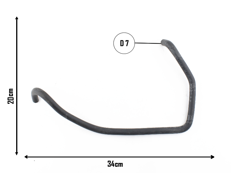 CAUPLAS MANGUERA COMBUSTIBLE FORD SIERRA  =YACO 1103