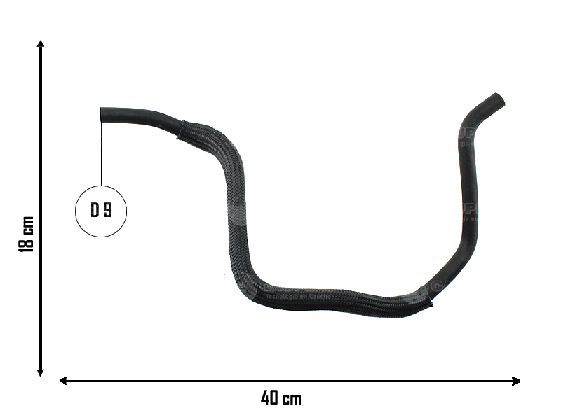 CAUPLAS MANGUERA VASO DE EXPANSION RENAULT KANGOO EXPRESS