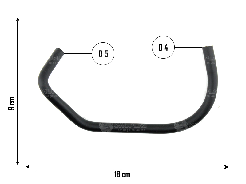 CAUPLAS MANGUERA RESPIRACION A TAPA CILINDRO RENAULT CLIO II KANGOO MEGANE I SCENIC I 