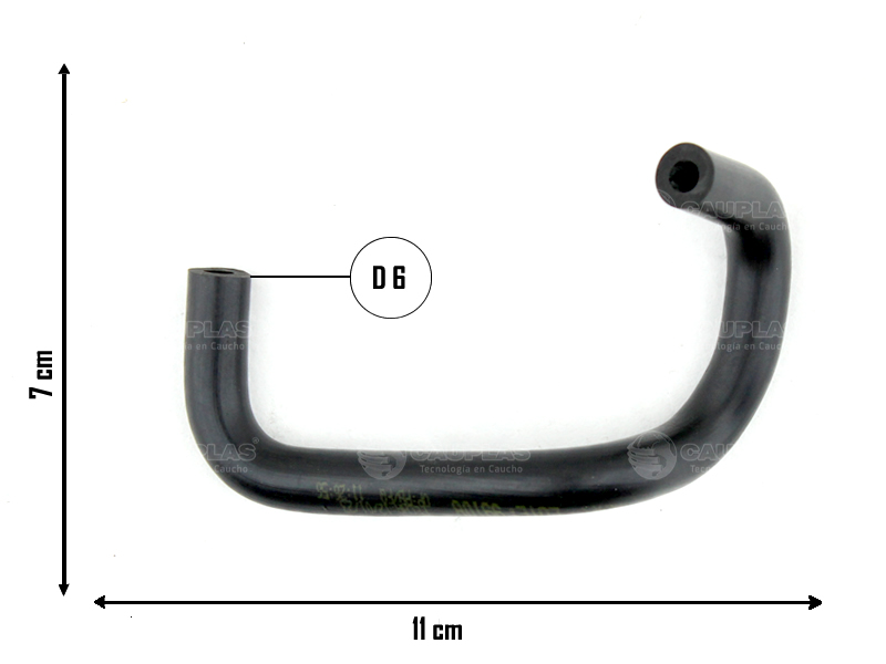 CAUPLAS MANGUERA CIRCULACION DE AIRE RENAULT CLIO I/II KANGOO TWINGO