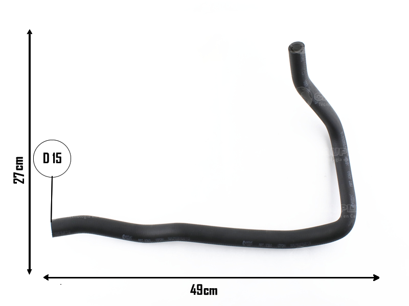 CAUPLAS MANGUERA CALEFACCION FIAT PALIO I