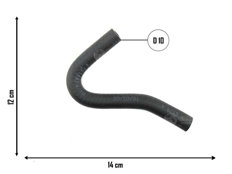 CAUPLAS MANGUERA SERVO DE FRENO RENAULT TRAFIC I 