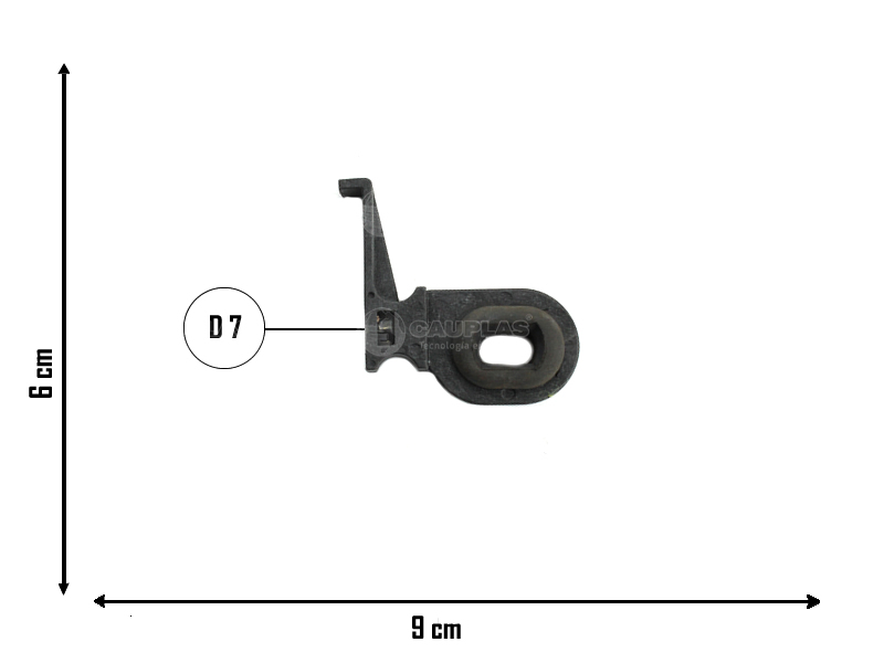 CAUPLAS MANGUERA SOPORTE SUPERIOR RADIADOR FIAT PALIO II SIENA II STRADA I