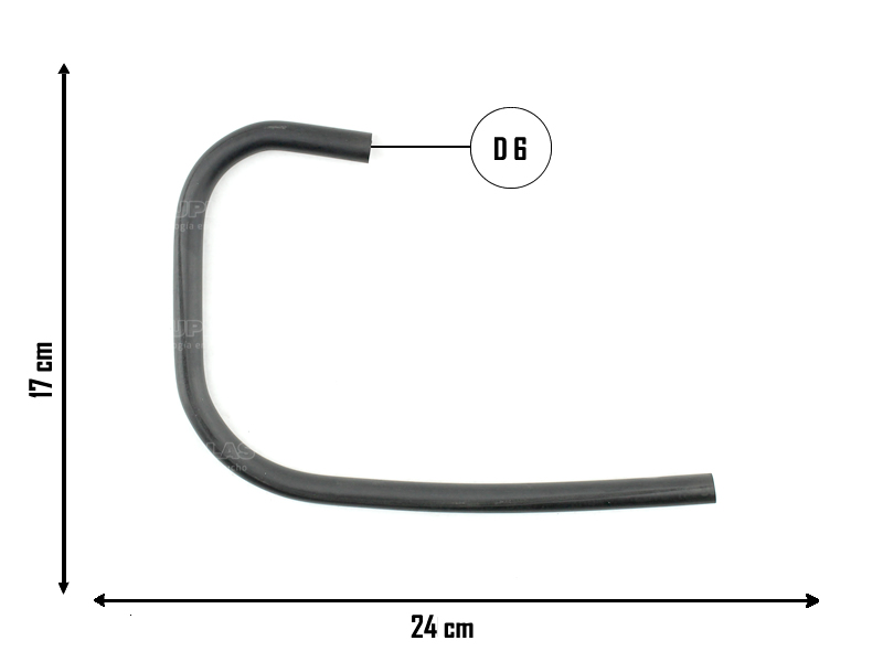 CAUPLAS MANGUERA CIRCULACION DE AIRE RENAULT FUEGO R18 R21