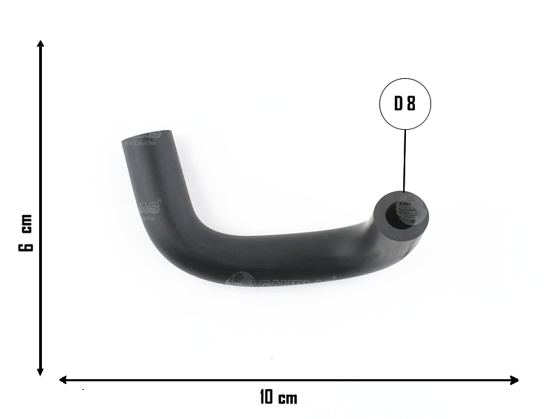 CAUPLAS MANGUERA COMBUSTIBLE RENAULT CLIO II  =YACO 2100